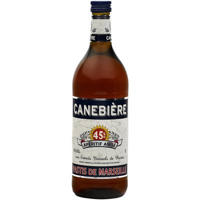 Canebière Pastis de Marseille 45°, 1L