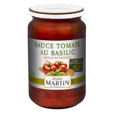 Jean Martin Sauce Tomate Basilic, 350g