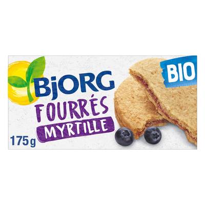 Bjorg Fourrés à la myrtille Bio, 175g