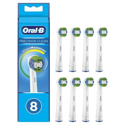 Oral B 8 Brossettes Precision clean Maximizer, 8  brossettes
