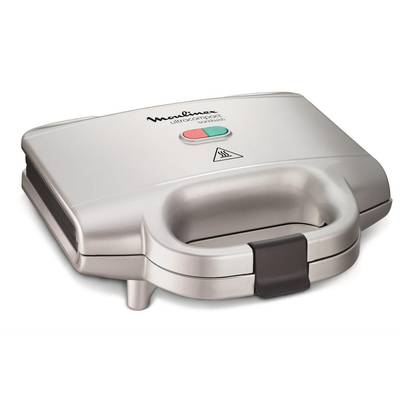 Moulinex Appareil croque-monsieur, panini et grill viandes SM156140