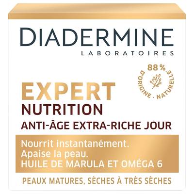 Diadermine Soin anti-âge nourrissant jour, 50Ml