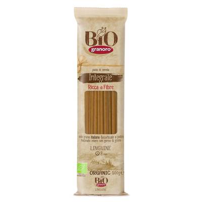Granoro  Pâtes Linguine Intégrale Complète Bio, 500g