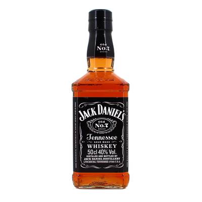 Jack Daniel's Bourbon whiskey 40°, 50cl