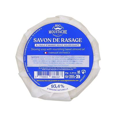 Big Moustache® Savon de rasage, 65g