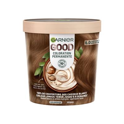 Good Coloration 6.0 Chatain tres clair, 216g