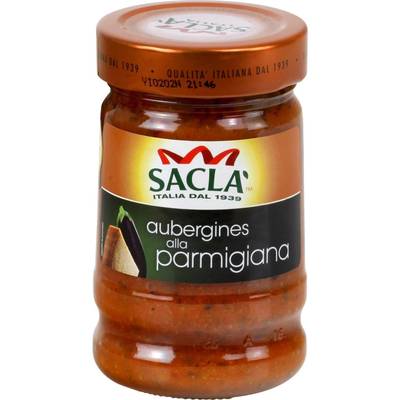 Sacla Sauce Aubergines alla Parmigiana, 190g