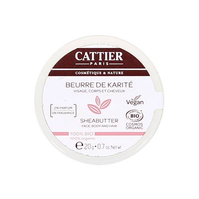 Cattier Beurre de karité Cosmébio, 20g