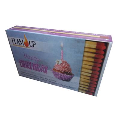Flam Up Allumettes extra-longues 10 cm, 55 allumettes