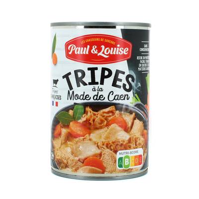 Paul & Louise Tripes à la mode de Caen, 400g