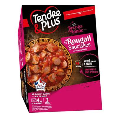 Tendre & Plus Rougail Saucisse, 410g