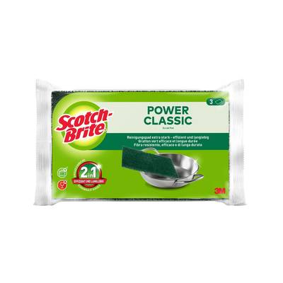 Scotch Brite Gratton Vert 2en1, 3 graton vert