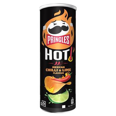 Pringles Chips hot chilli lime, 160g