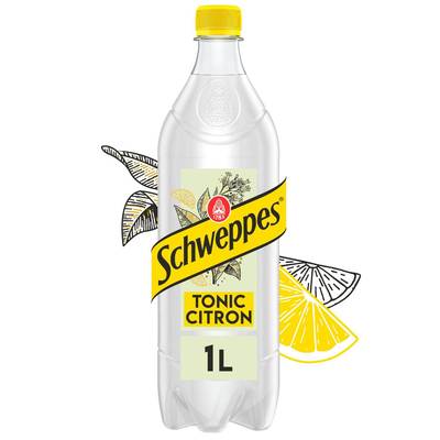 Schweppes Soda Cocktail Virgin Tonic Citron, 1L