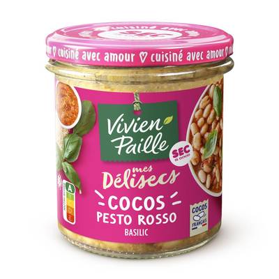 Vivien Paille Haricot Coco Pesto, 300g