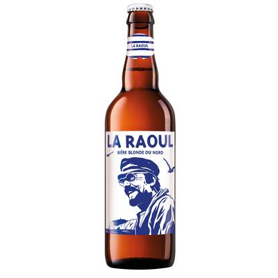 La Raoul Bière blonde, type de garde 7°, 75cl