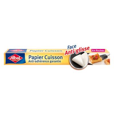Albal Papier cuisson anti-adhérent, 8 m