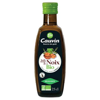 Cauvin Huile vierge de noix Bio, 25cl