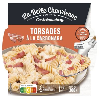 La Belle Chaurienne Torsades à la Carbonara, 300g