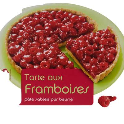 Auchan Tarte aux framboises, 470g