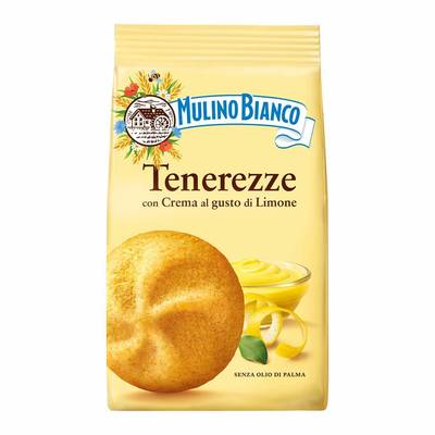 Mulino Bianco Biscuits à la crème de citron - Tenerezze al Limone, 200g