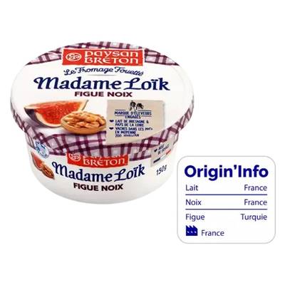 3412290071870 - Paysan Breton - Fromage Fouetté Figue Noix Madame Loïk