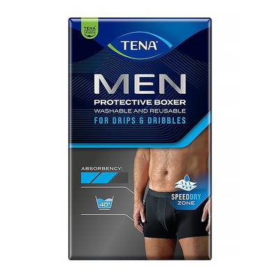Tena Men Boxer Black XL Lavable, 1 pièce