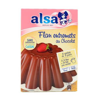 Alsa Flan entremet saveur chocolat, 232g