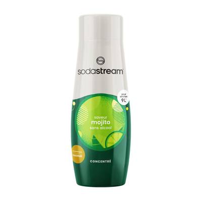 Sodastream Mojito sans alcool - Sirop concentré spécial boisson gazeuse, 440ml