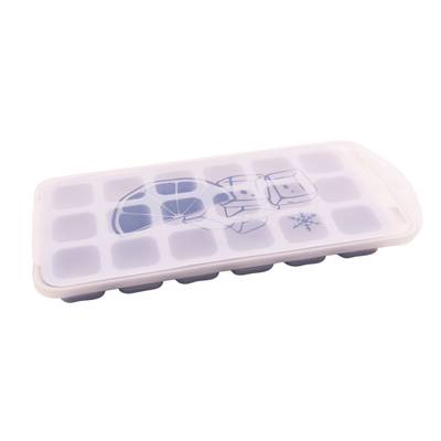 Dotz Moule à glaçons en silicone pour 18 glaçons bleu, 1 pièce