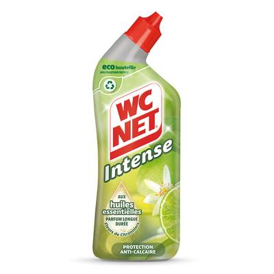 WC net Gel Intense Détartrant aux huiles essentielles Fleurs de citronnier, 700ml