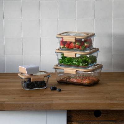 Pebbly Coffret de conservation sous-vide, 5 pièces