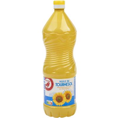 Auchan Huile de tournesol, 1L