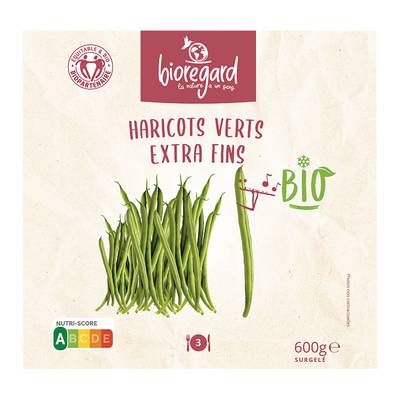 Bioregard Haricots verts extra-fins Bio, 600g
