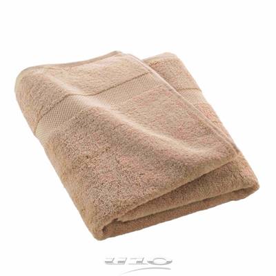 Douceur D Interieur Drap de bain éponge noisette, 90 x 150 cm