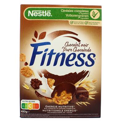 Fitness Céréales au Chocolat Noir, 450g