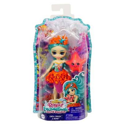 0194735008872 - Enchantimals - Mattel - Starla Etoile de mer et Beamy - HCF69 - Enchantimals