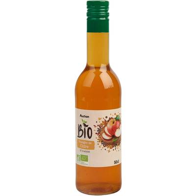 Auchan BIO Vinaigre de cidre Bio 5% d'Acidité, 50cl