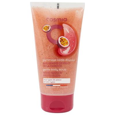 COSMIA Gommage corps douceur aux grains de fruit de la passion, 150ml