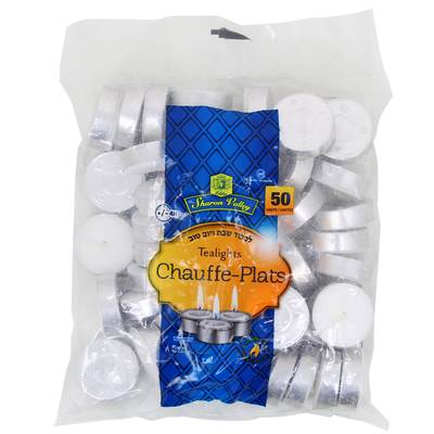 Sharon Valley Bougies Chauffes Plat, x50 bougies