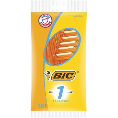 Bic Rasoir Jetables Sensitive, 10 rasoirs