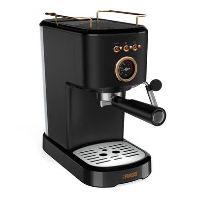 Princess Machine à Expresso Noire Multi-Dosettes 249417, 1100 Watts