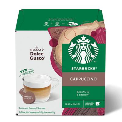 Starbucks by Nescafé Dolce Gusto Cappuccino, 12 capsules