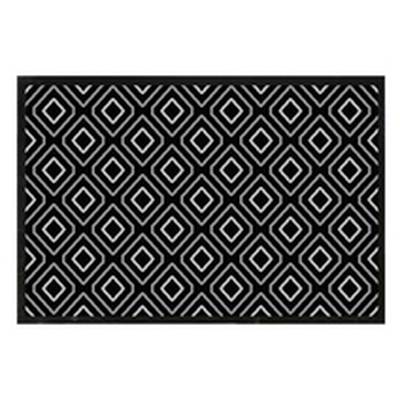 Arvix Tapis polyamide imprimé ethnique, 45 x 75 cm