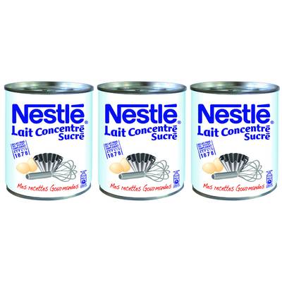 Nestlé Lait concentré sucré, 3x397g