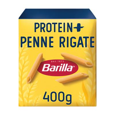 Barilla Protein Plus Pâtes Penne Rigate Protein+ Premium, 400g