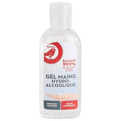 Auchan Gel mains hydroalcoolique, 75ml