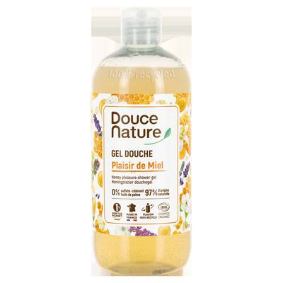 Douce Nature Gel Douche Miel Cosmébio, 500ml