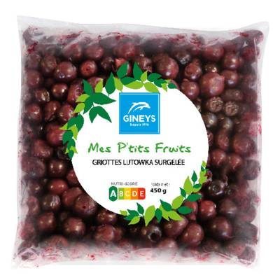 Gineys Griottes dénoyautées, 450g