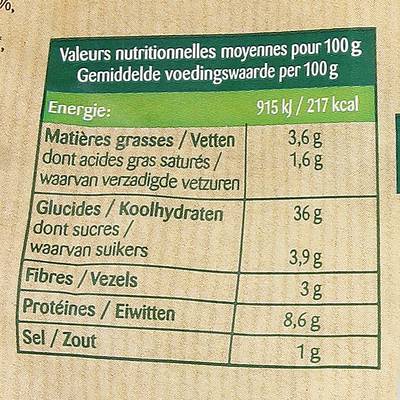 3396410229573 - Bonneterre - Raviolis Bio Légumes du Soleil
